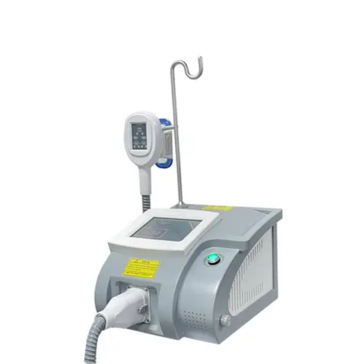 Cryolipolysis machine angle view